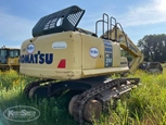 Used Excavator,Used Excavator in yard,Used Komatsu Excavator in yard